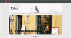 Desktop Screenshot of imagogalleriadarte.com